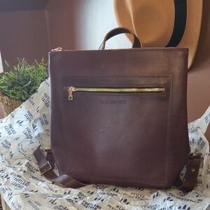 Portland Leather Goods Classic Tote Backpack